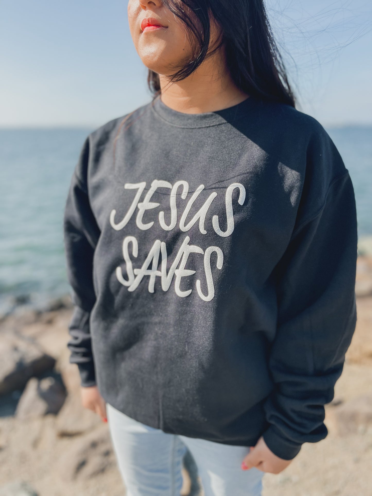 Jesus Saves Sweater