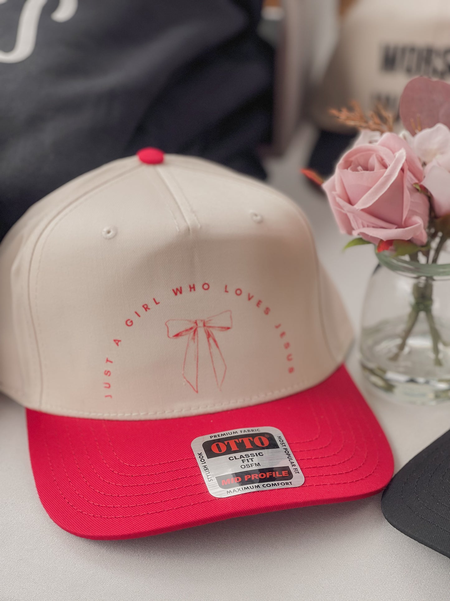 Just a girl who loves Jesus Hat