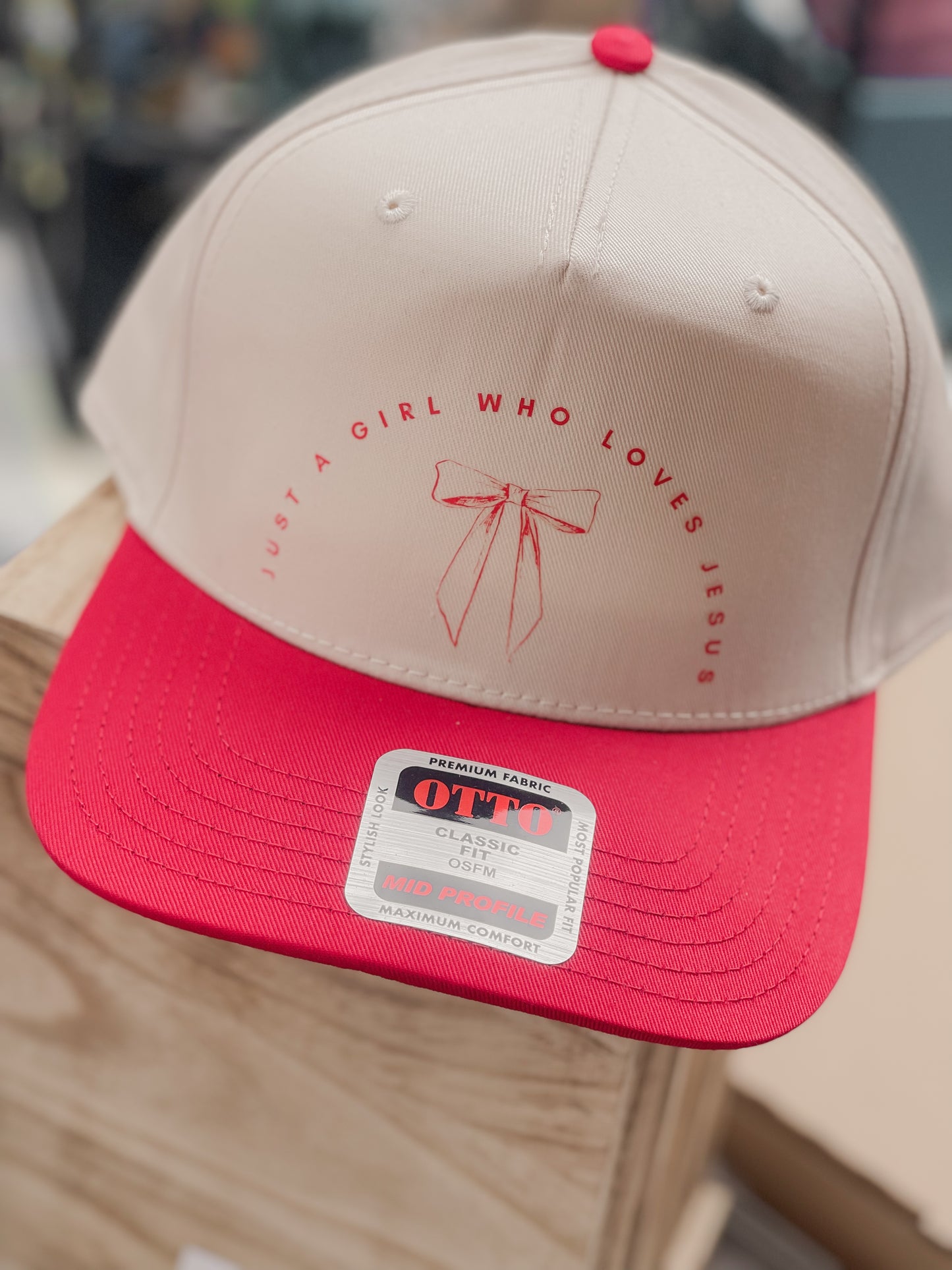 Just a girl who loves Jesus Hat