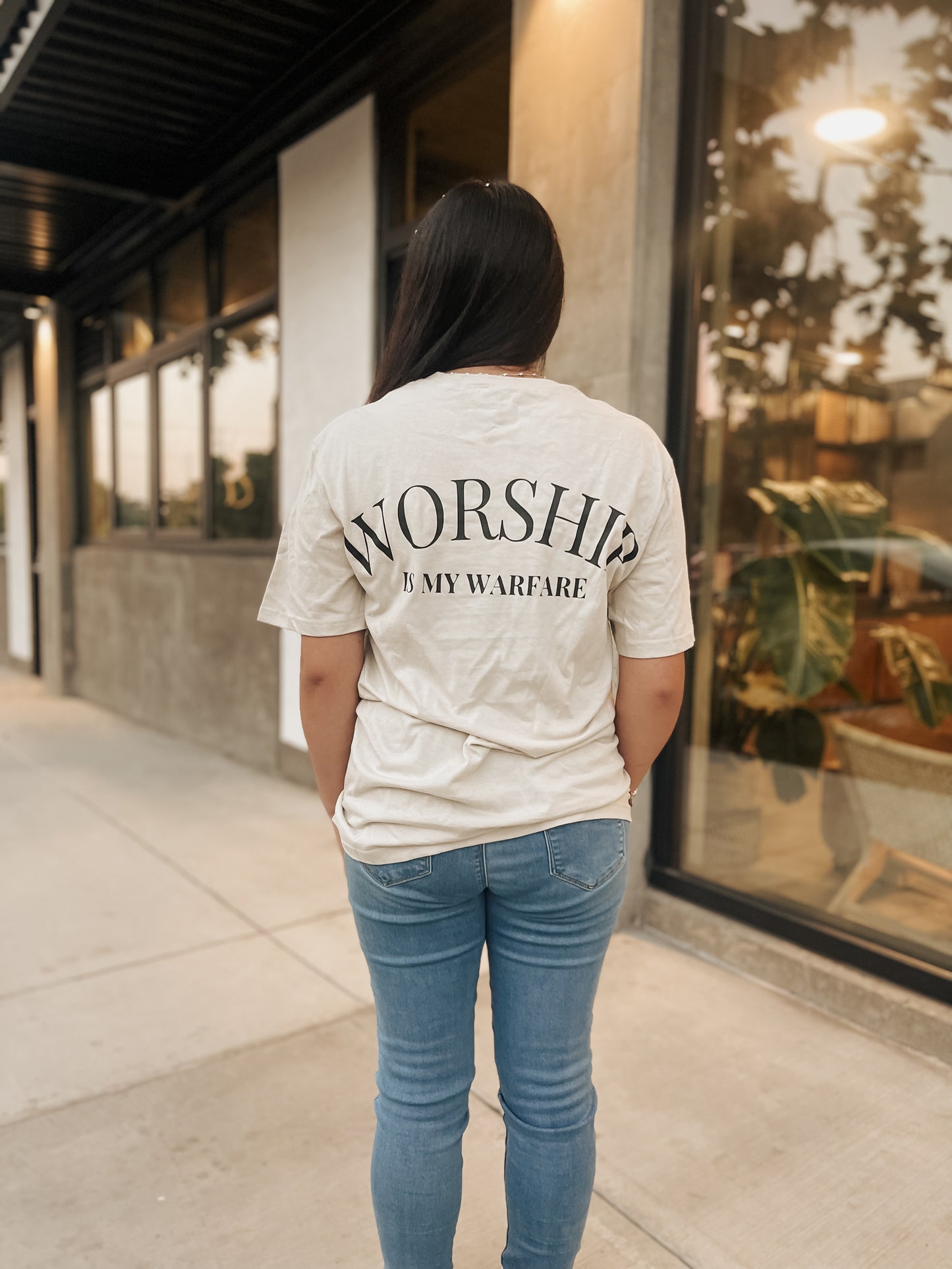 Worship is my Warfare Relaxed Tee