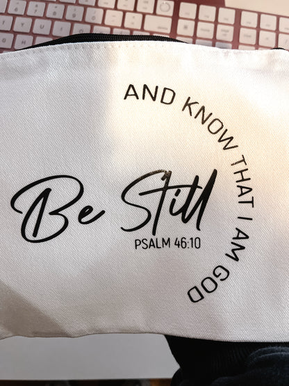 Be Still & Know Pouch